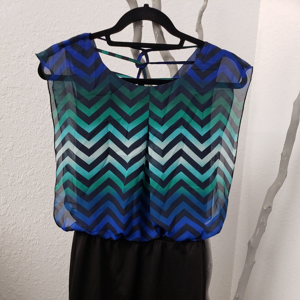 Lace top shoulder sleeve Dress